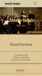 Mobile Screenshot of annettegutjahr.com